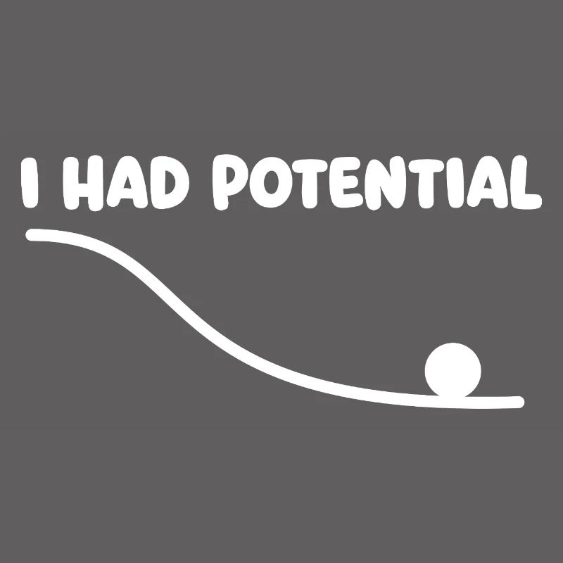 I Had Potential Physics Pun Science Nerd Humor
