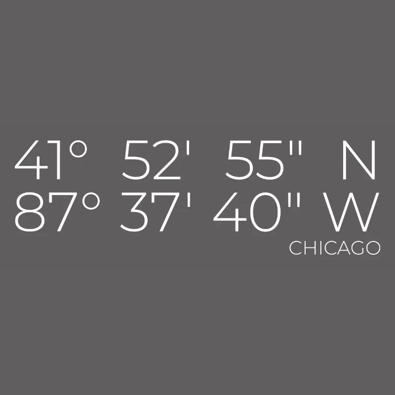 Coordinates Chicago