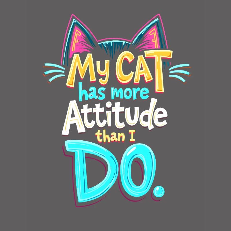 MON CHAT A PLUS D’ATTITUDE QUE MOI