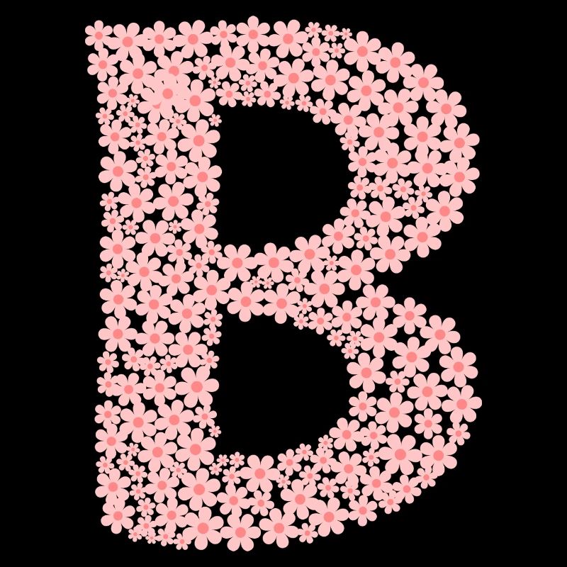 Blossom Monogram "B"