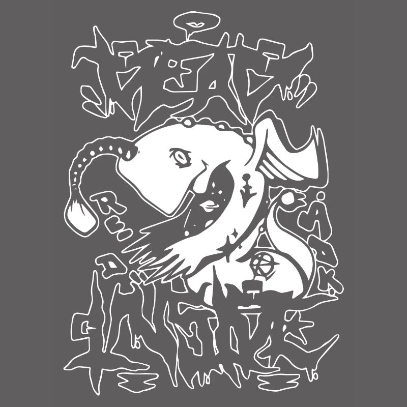 Conception de graffitis d’animaux rebelles