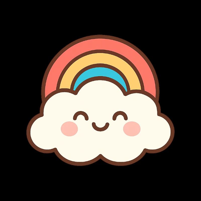 Cloud Smile Regenbogen