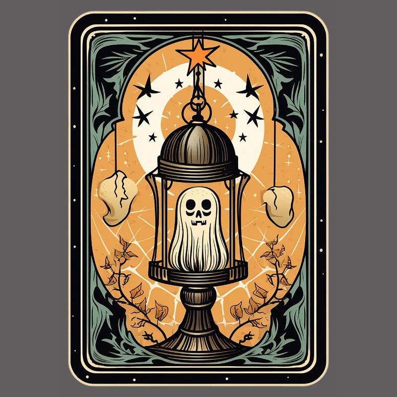 Fantôme dans une cage Cage de Tarot