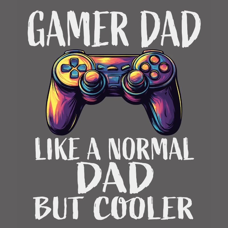 Gamer Dad Cooler Controller Spruch