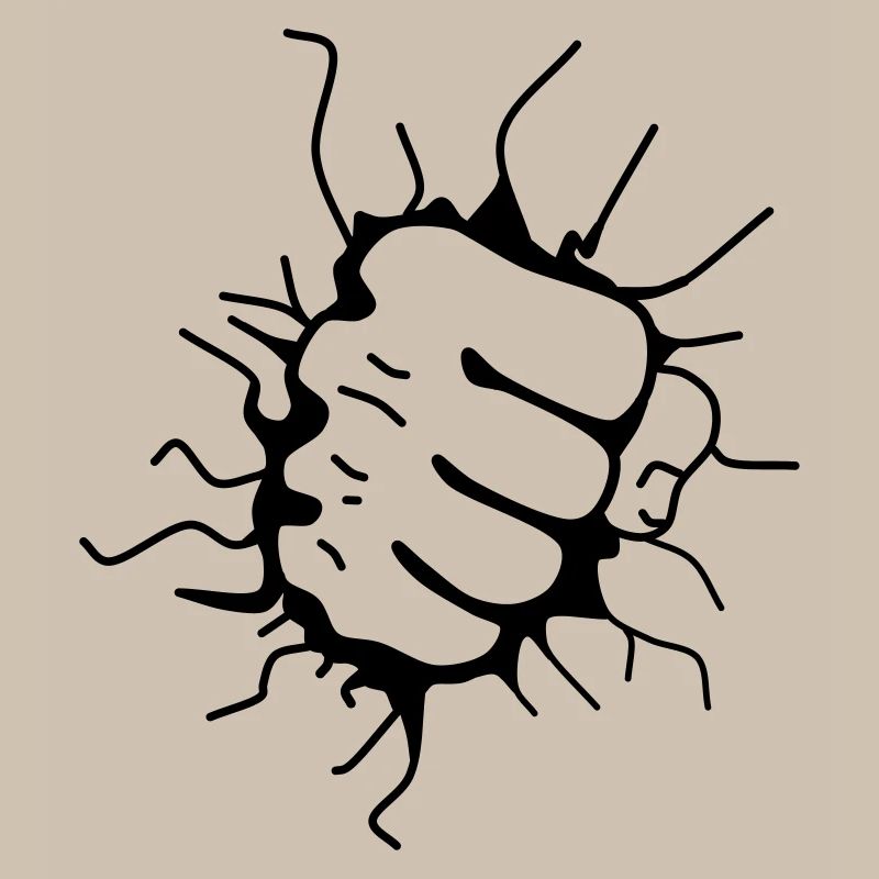 Faustschlag Faust Fäustling Punch