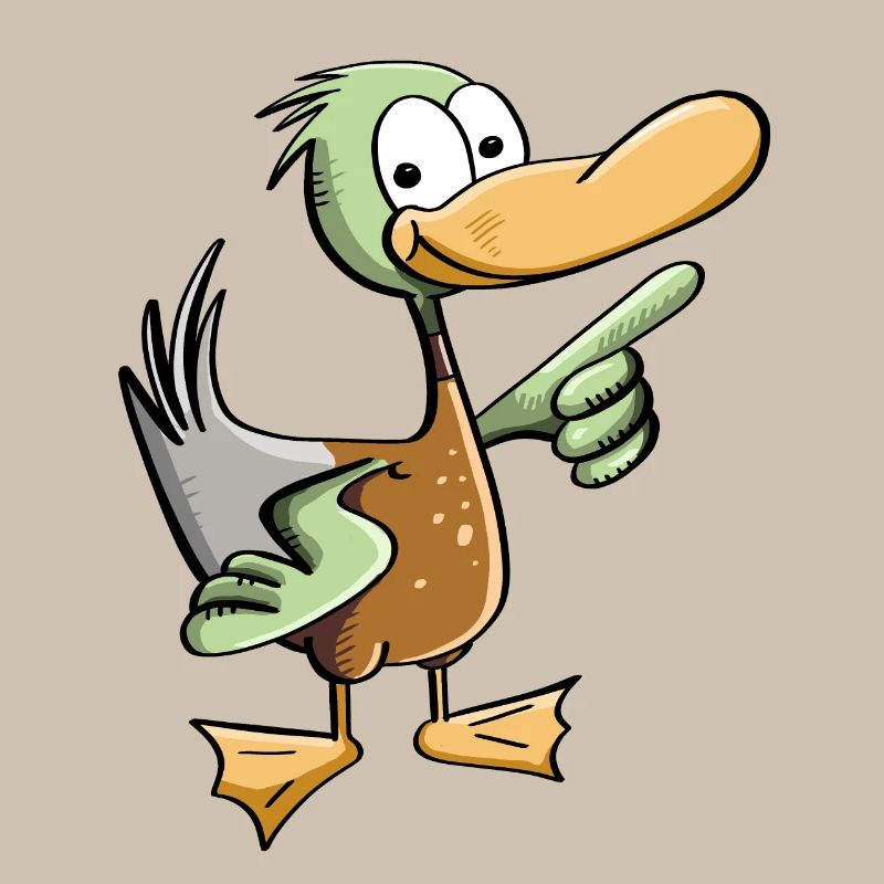 drôle - canard comique