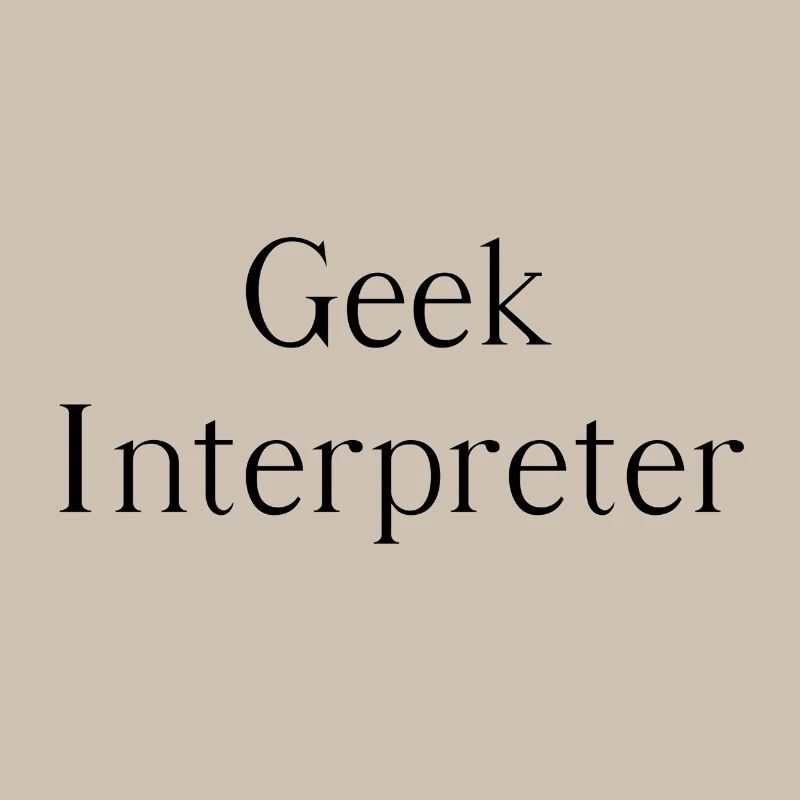 Geek interpreter