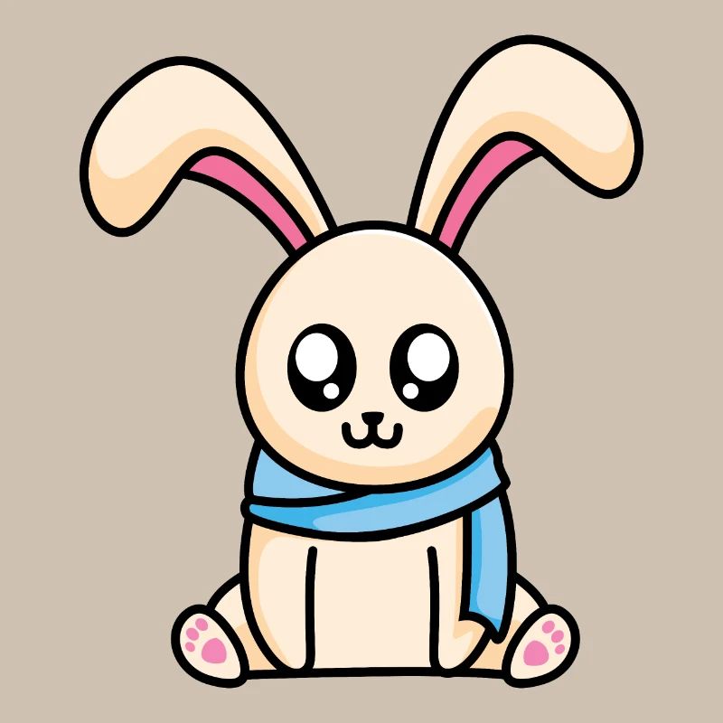Lapin d'hiver - design