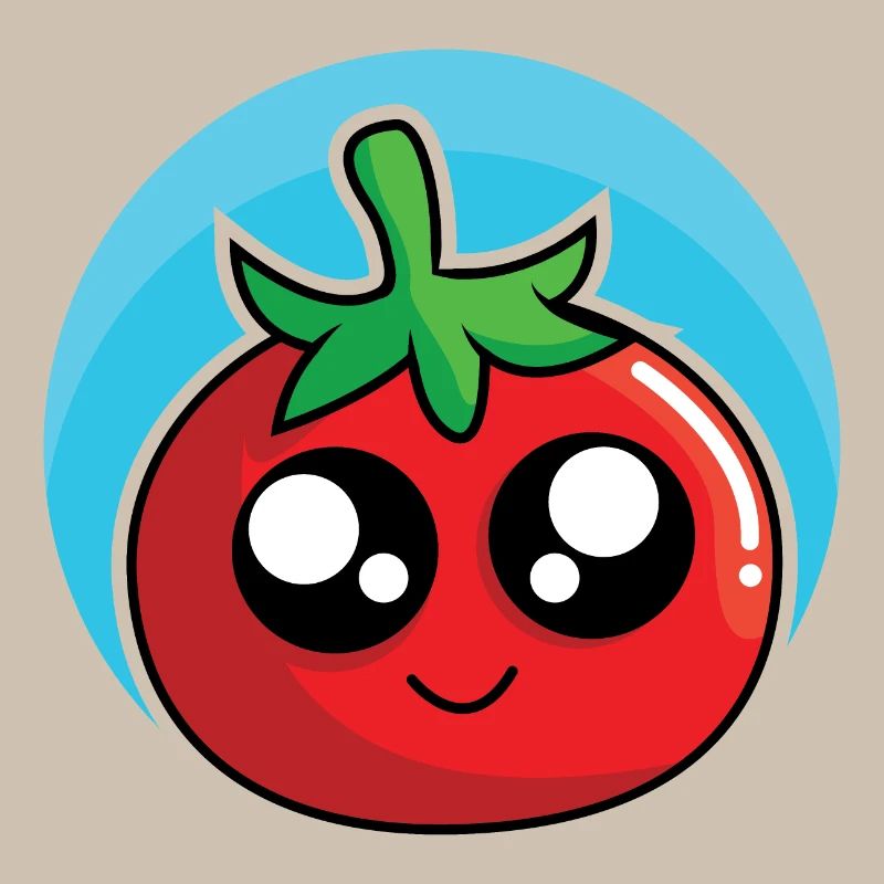 Conception drôle de tomate