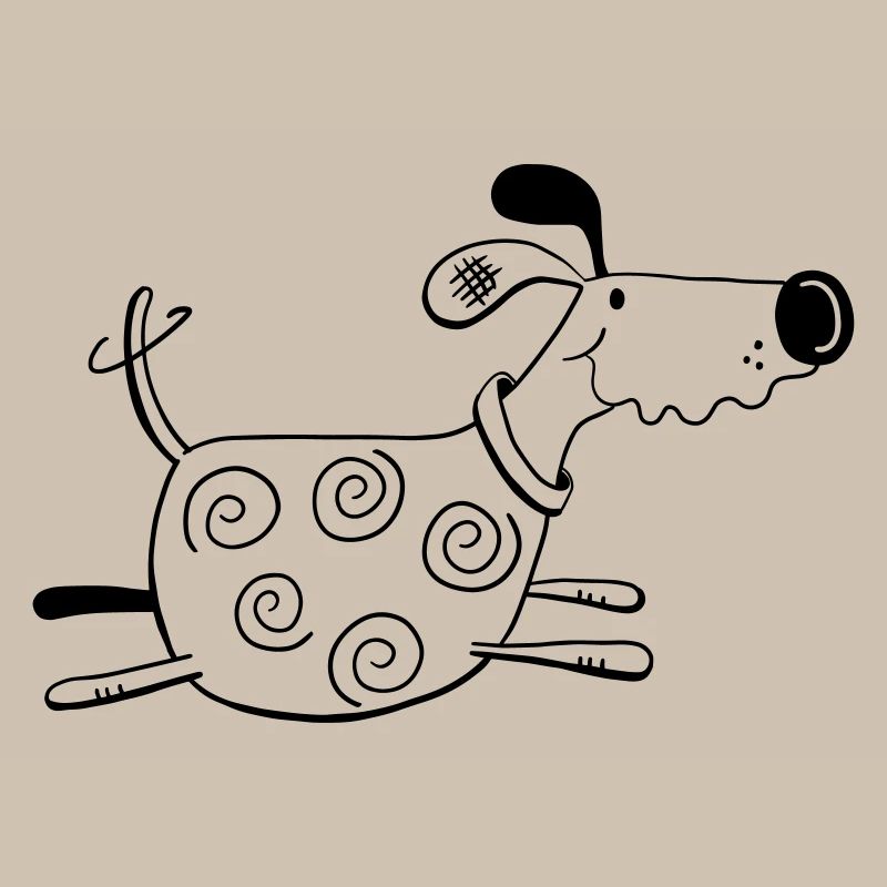 Drolliger Hund - Dog - Hunde - Comic