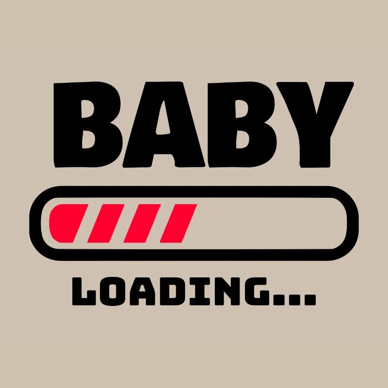 BABY LOADING IDÉE CADEAU DE GROSSESSE DRÔLE