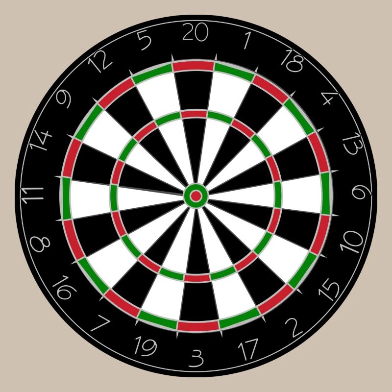 Jeu de fléchettes, fléchettes, fléchettes, fléchettes, fléchettes #