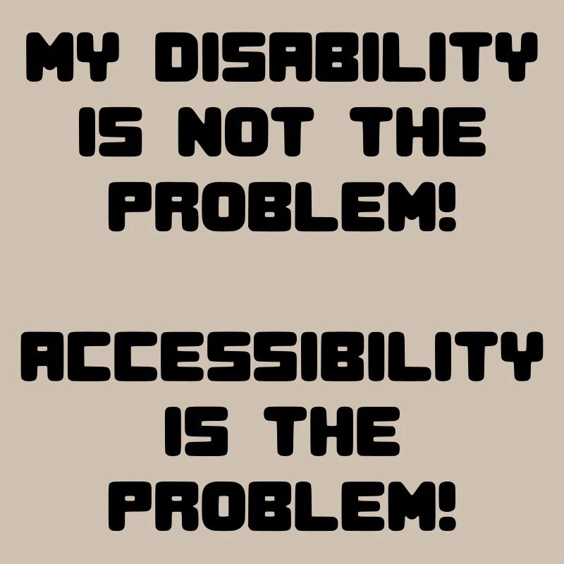 Meine Behinderung ist nicht das Problem #