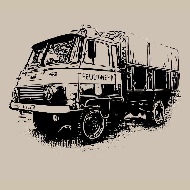 Robur Flatbed LO LD IFA Fire Brigade