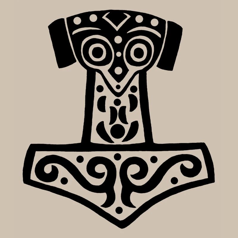 Marteau de Thor noir