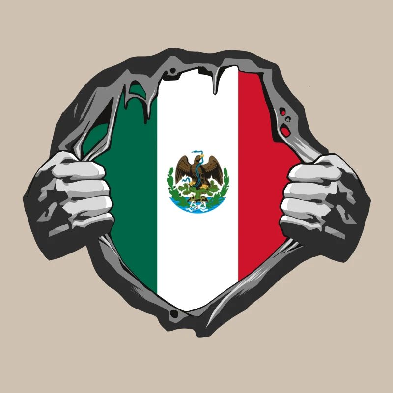 mexico Flag Design