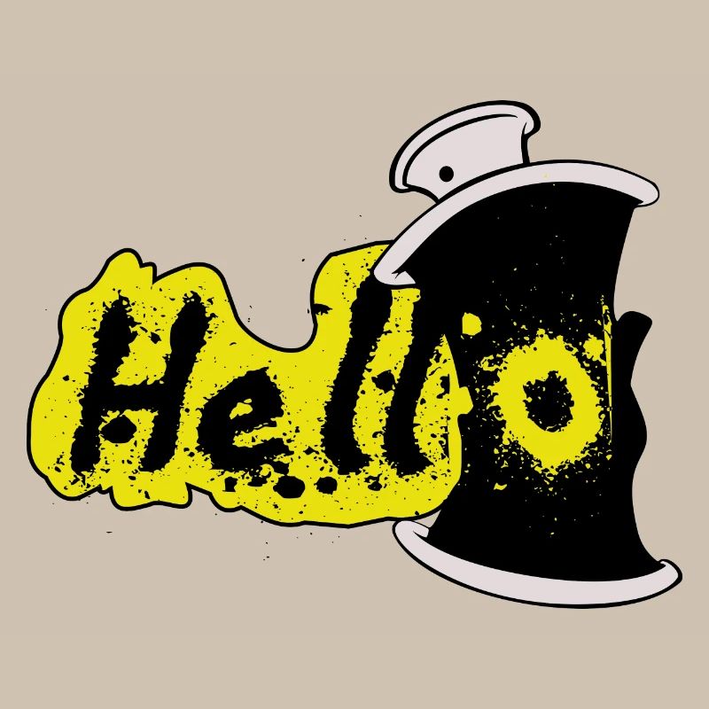 Hallo Spray Effekt