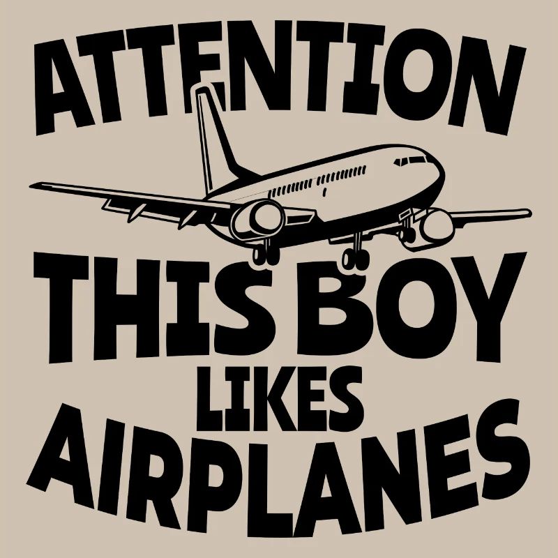 Flugzeug Junge