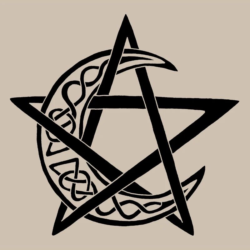 Black Lunar Pentagram