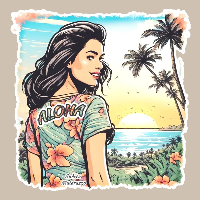 Aloha Mädchen