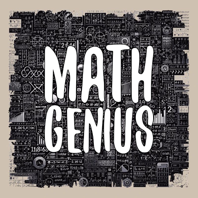 Math Genius Math Genius Math cadeau