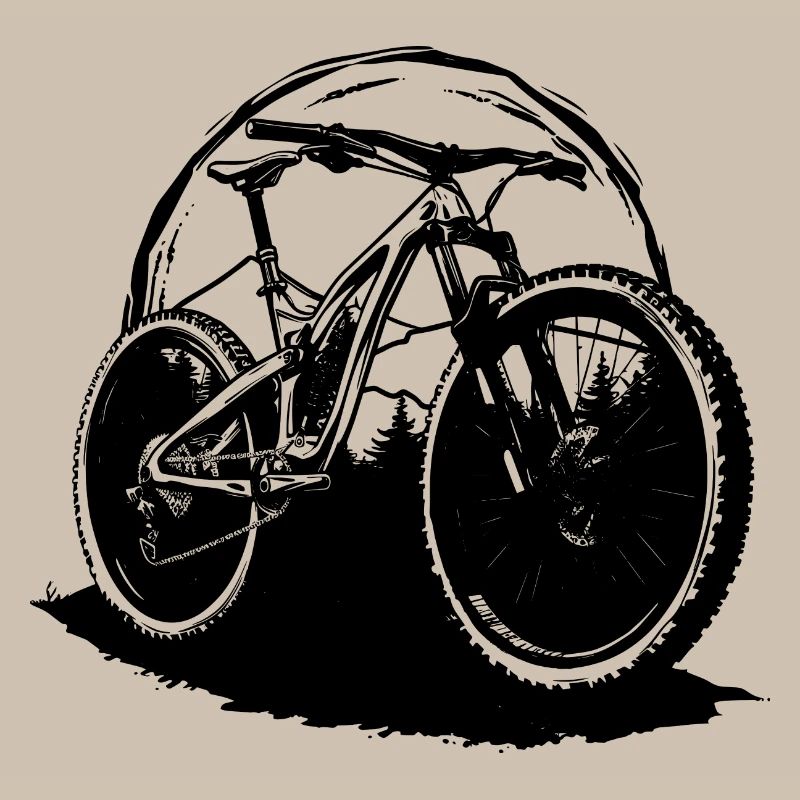Dessin VTT