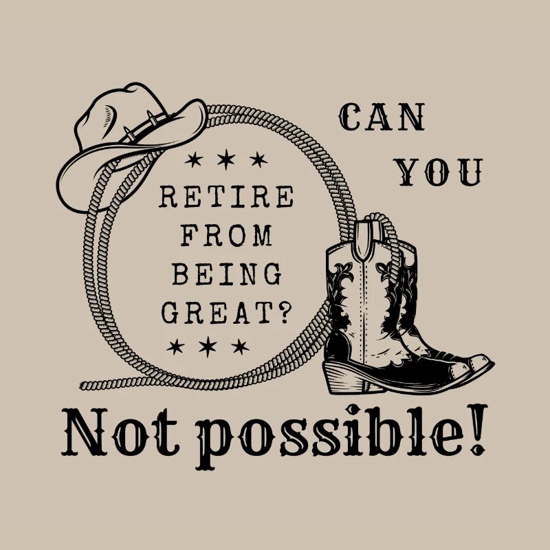 From being great to retire? Not possible