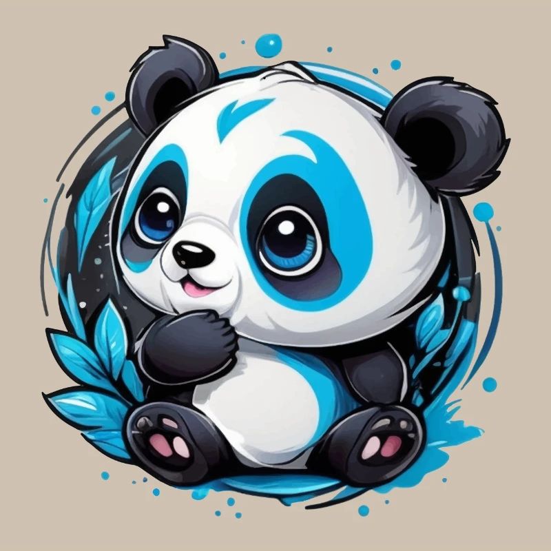 Panda Bär klein und süß