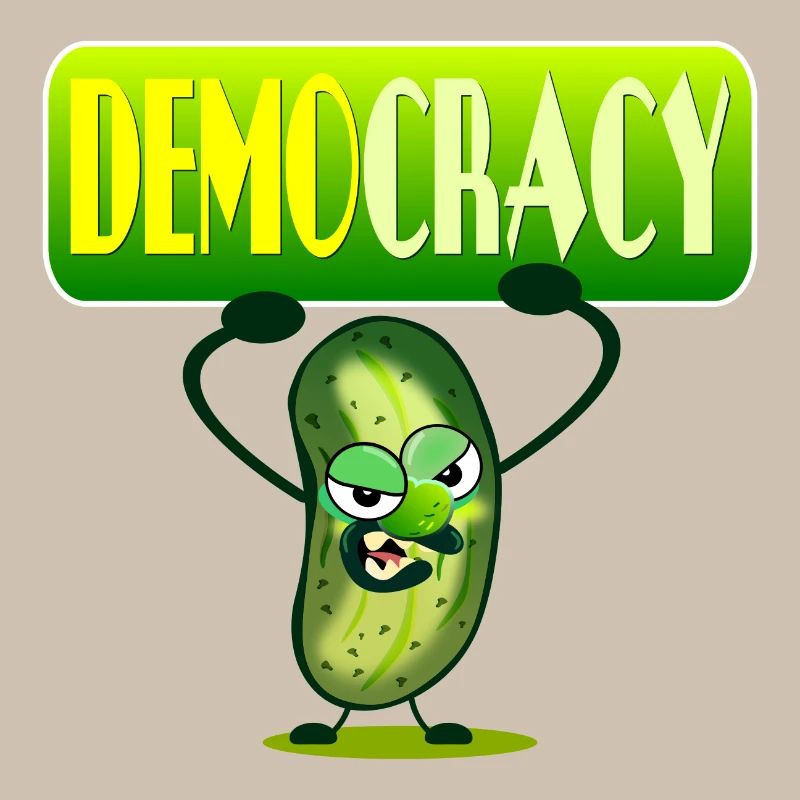 DÉMOCRATIE - CORNICHONS CONCOMBRE