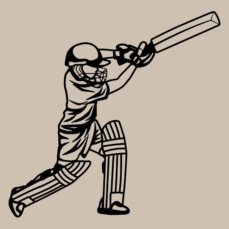 Garçon de cricket