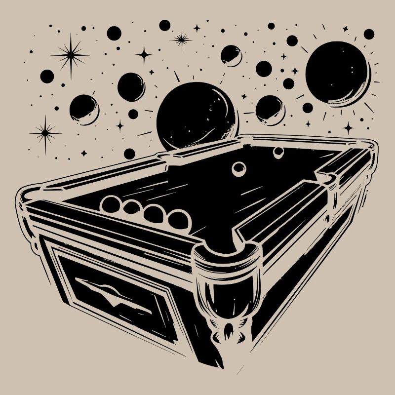 Dessin animé Billard