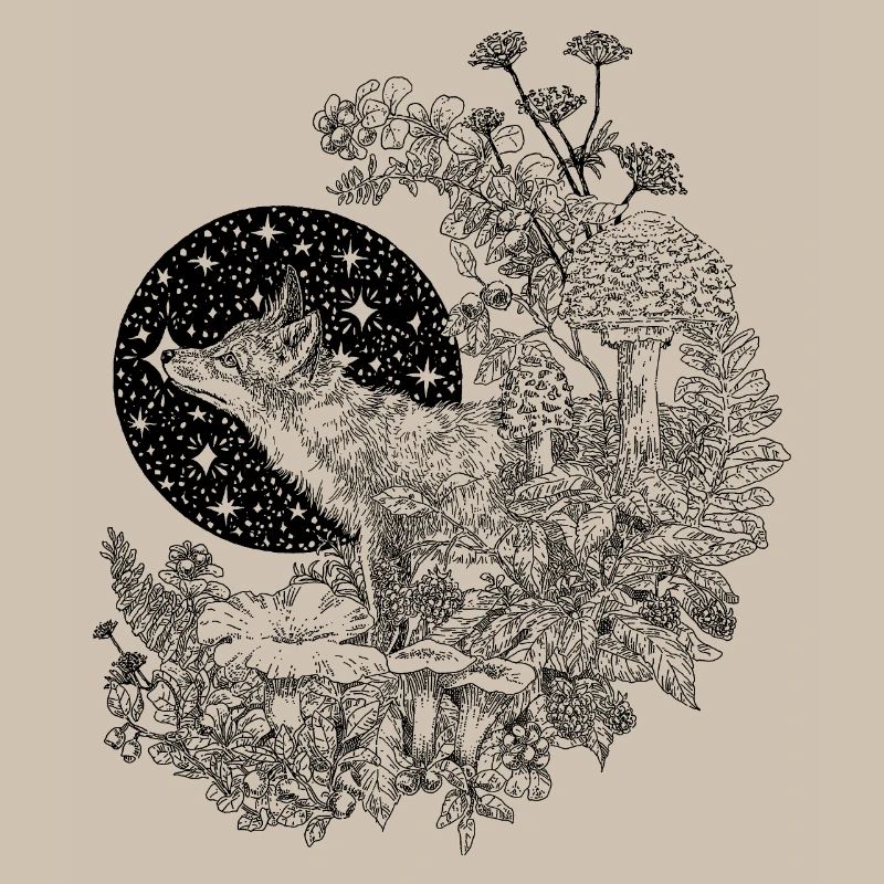 FOX & NIGHT SKY 