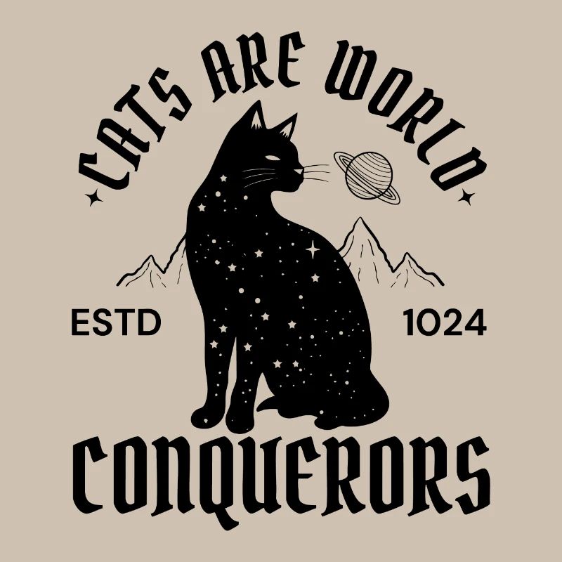 Black Cat Conqueror - Thème Chat Mystique
