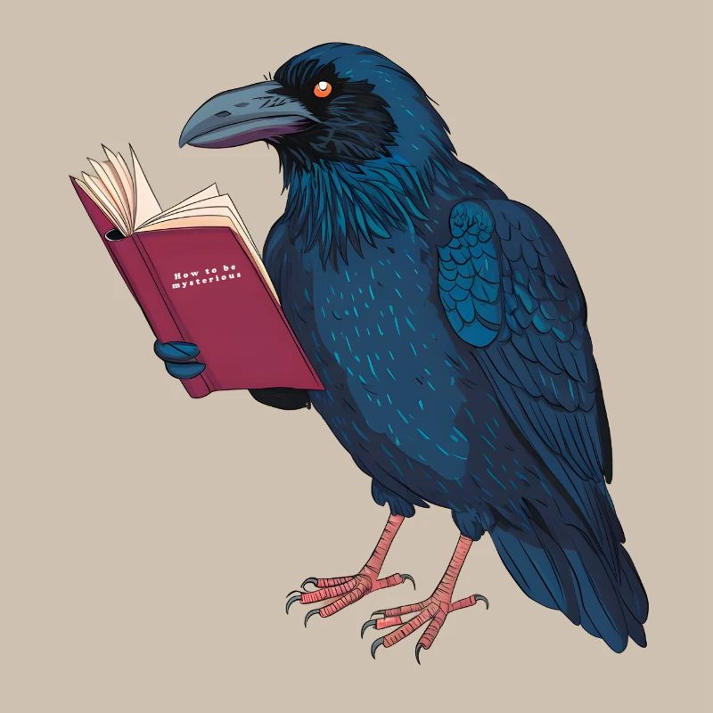 Mysterious Raven