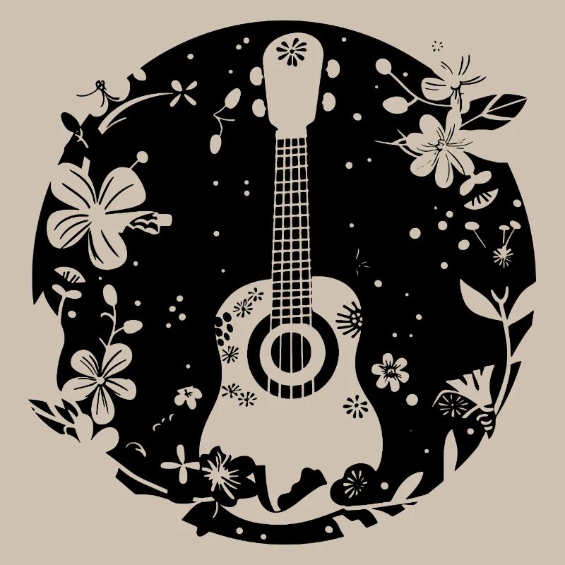 Ukulele Comic Style