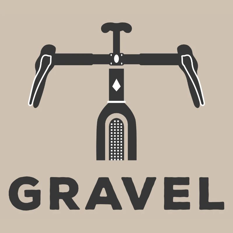 Graphique de vélo de gravier