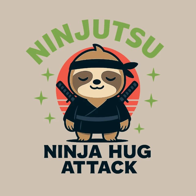 Ninja Kuschel-Sloth HugAttack