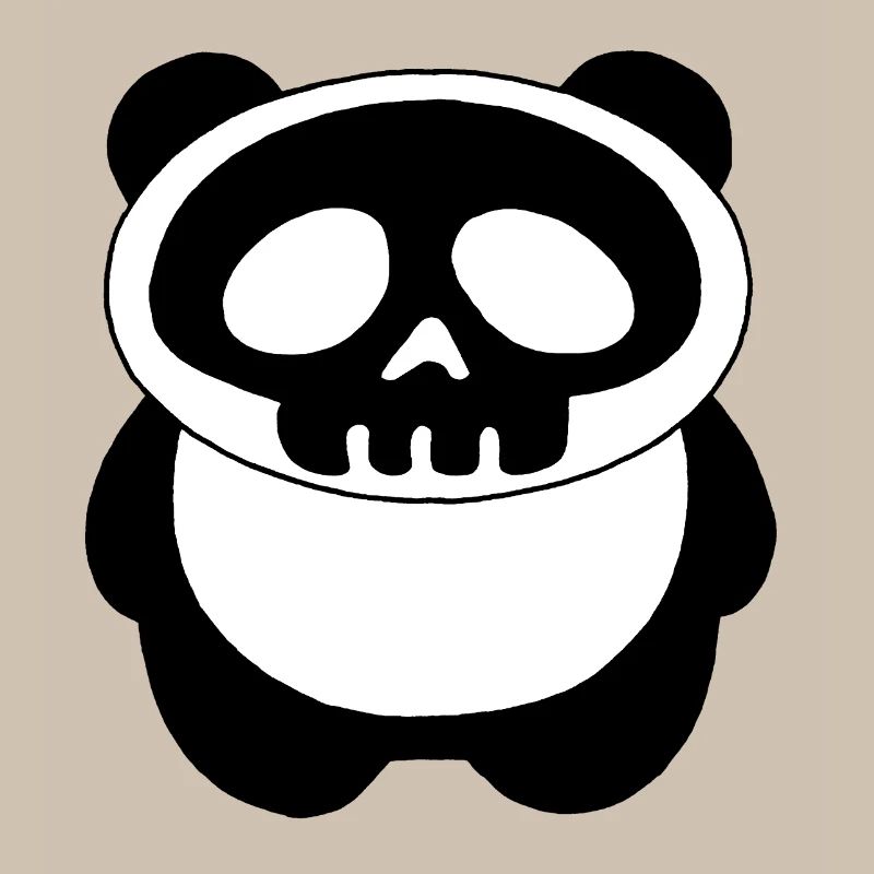 Panda Skull