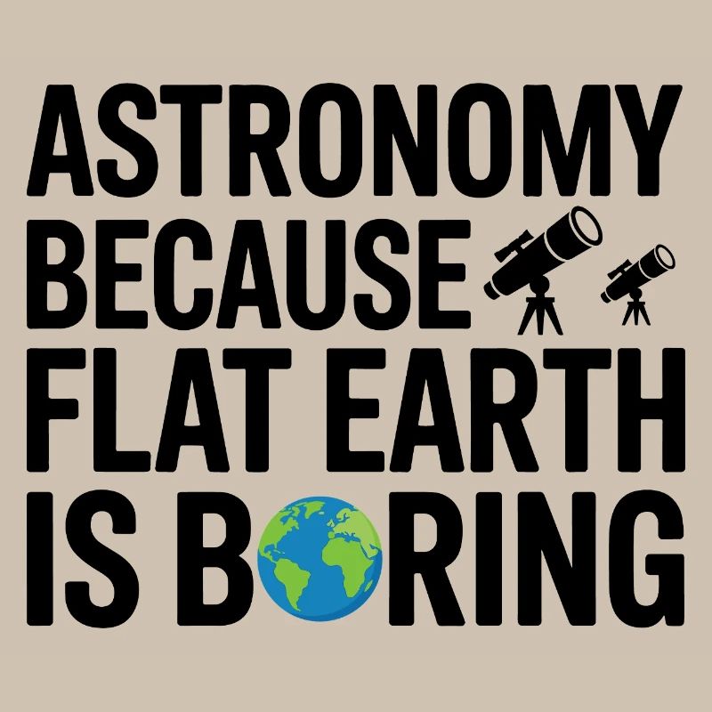 La science plutôt que la conception de la Terre plate
