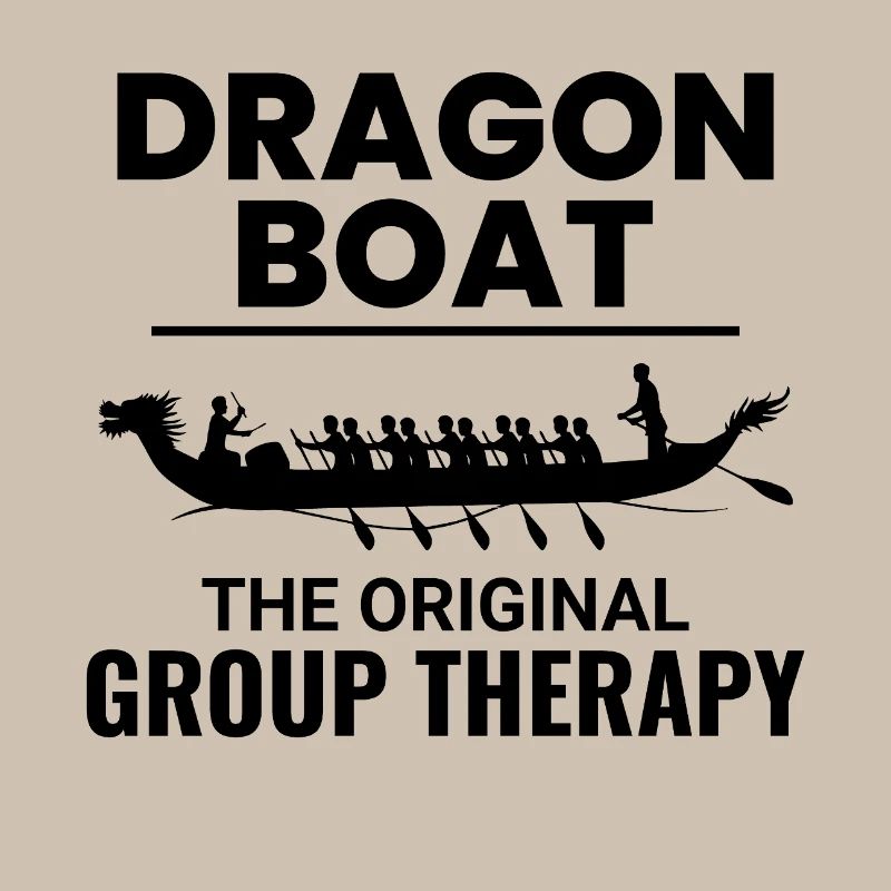 Drachenboot-Rennmannschaft