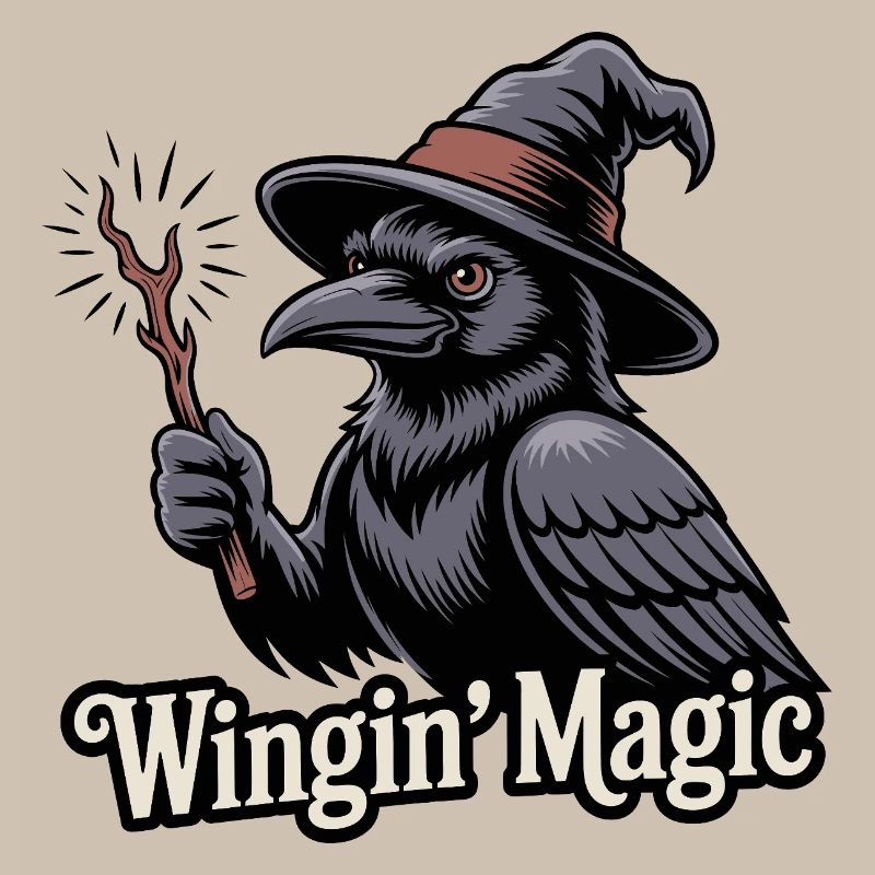 Wingin' Magic Raven