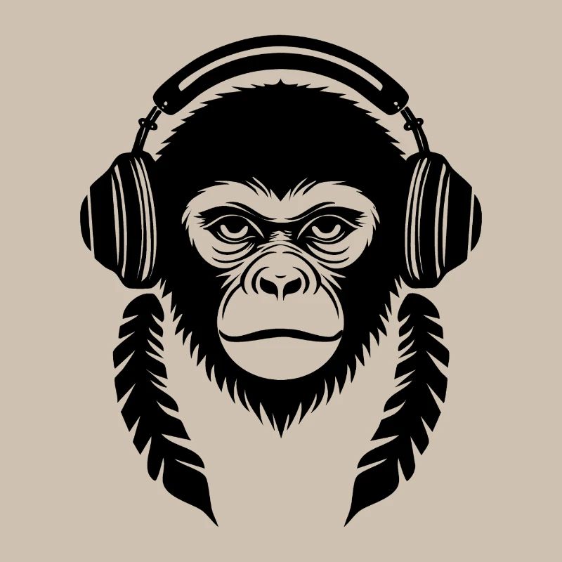 Chemise Digital Monkey Head Cyber Edition