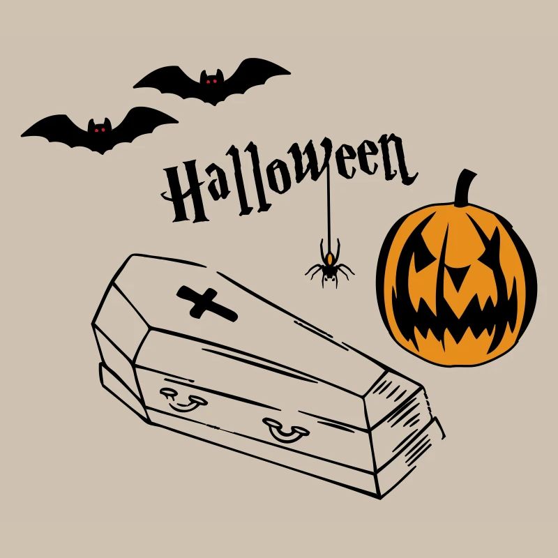 Silhouette de citrouille d’Halloween
