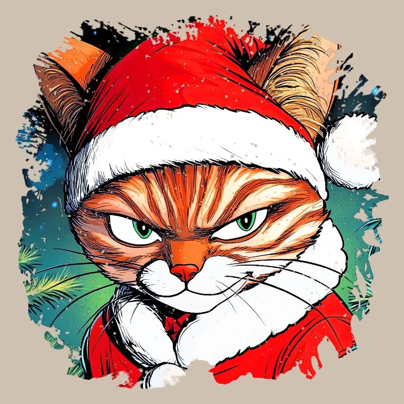 Chat de Noël