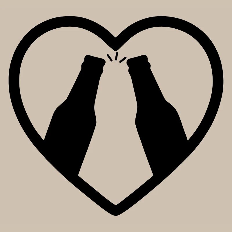 Apéritif de bière Heart Bottles