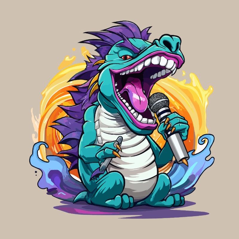 Dragon Singer avec micro