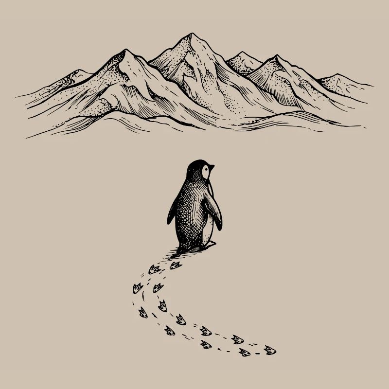 Pinguin Eisberg