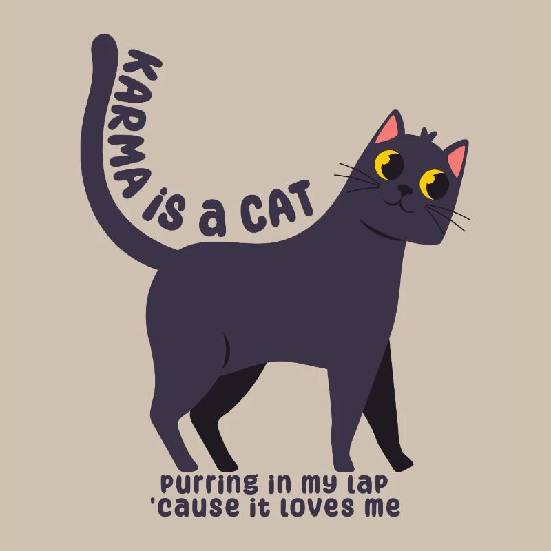 Karma ist eine Katze