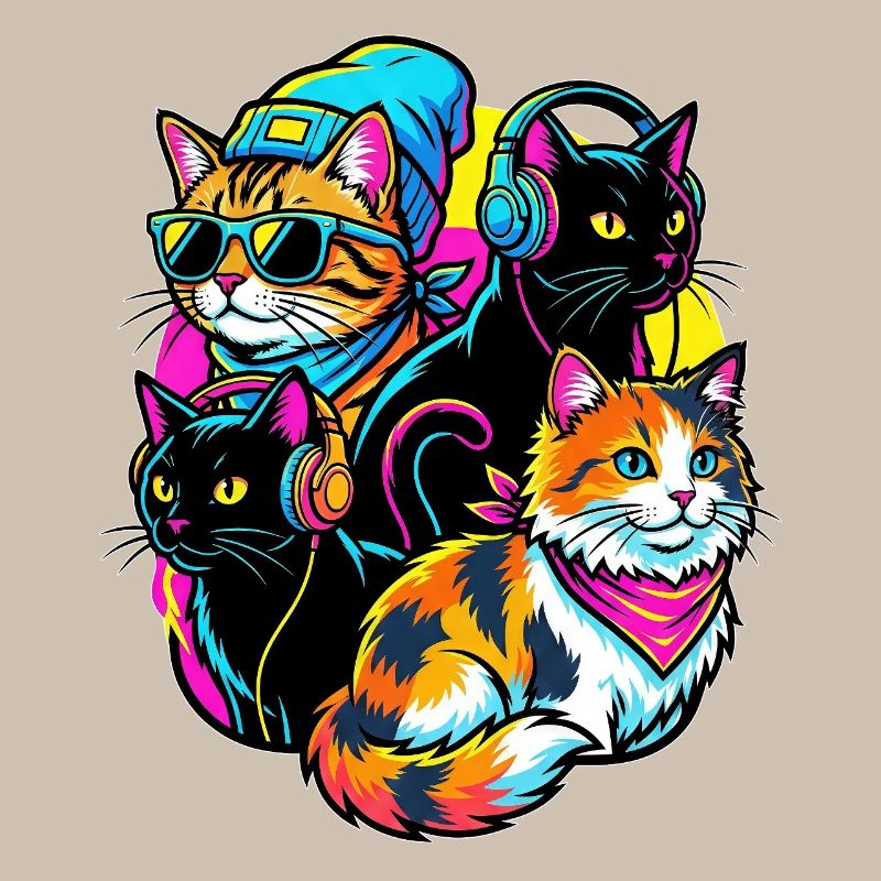 Neon Cats DJ Quartet