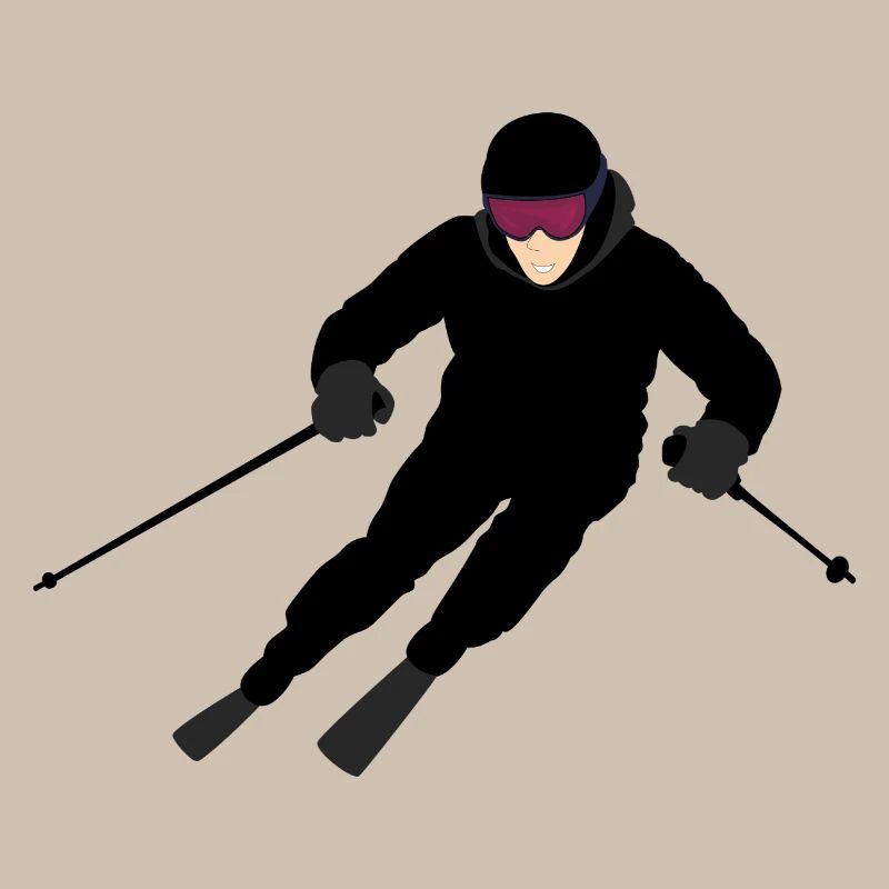 Dynamic skier